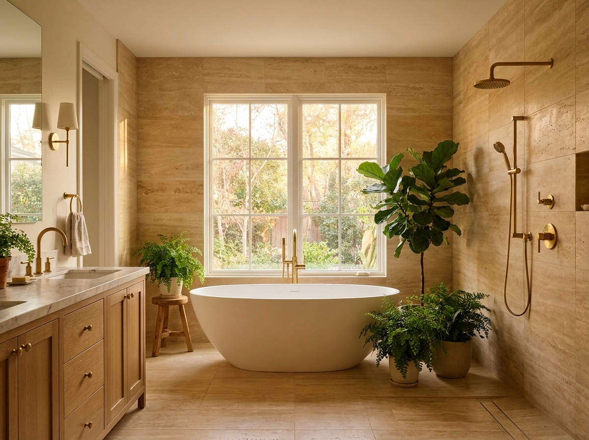 Bathroom remodeling detail